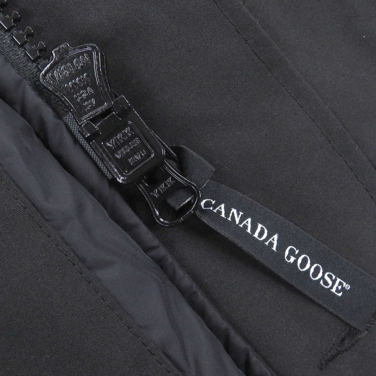 カナダグース JASPER PARKA ダウンジャケット ブラック S メンズ