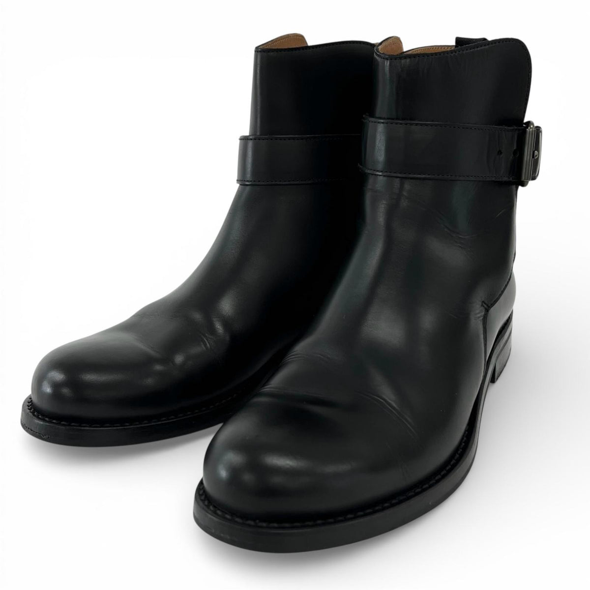 チャーチ LAUREN ベルトデザイン ジョッパーブーツ
 ブーツ ブラック 37 レディース