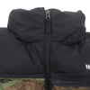 ザ・ノースフェイス Novelty Nuptse Jacket カモフラ柄 フード入り ロゴ刺繍 ポケッタブル仕様 ジップアップ ダウンジャケット カーキ M メンズ