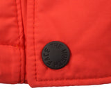 ザ・ノースフェイス Southern Cross Parka ファー付き フーデッド ダブルジップアップ ダウンジャケット オレンジ M メンズ