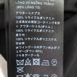 プラダ トライアングルロゴ フード付き 総柄 RE-NYLON ダウン マフラー レッド 220×1800mm レディース