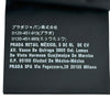 プラダ ロゴタグ リブニット帽 ニットキャップ ブルー M メンズ