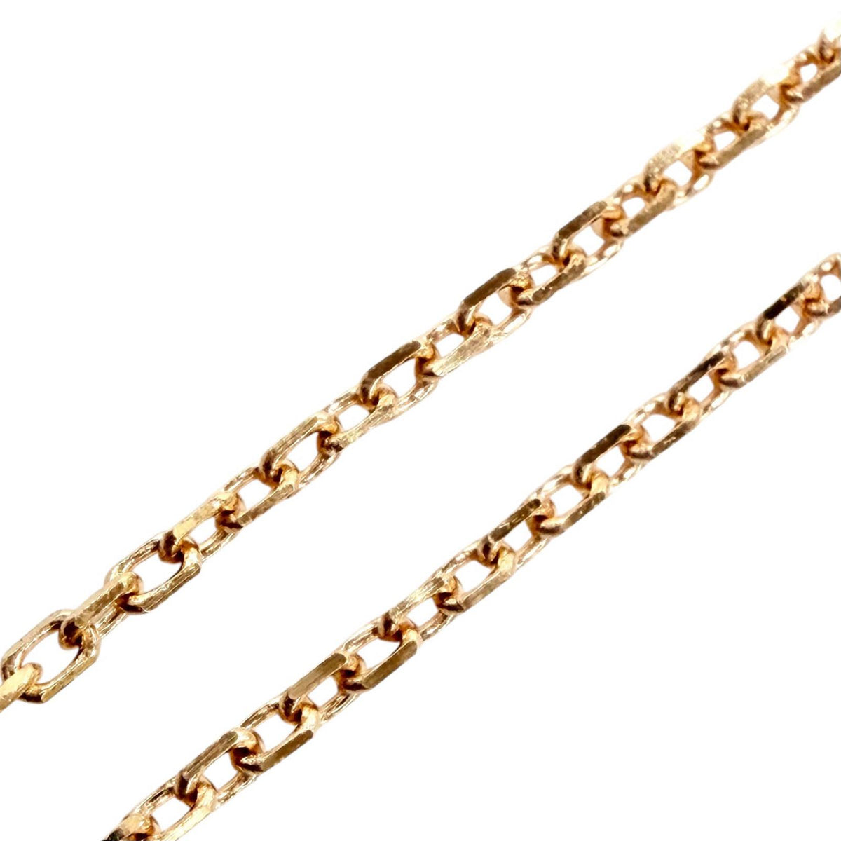 カルティエ Cドゥ カルティエ AU750(PG) ダイヤ1P GIA No.6375650428(グレーディング 0.20ct/F/VVS1/3EX) ネックレス ピンクゴールド レディース