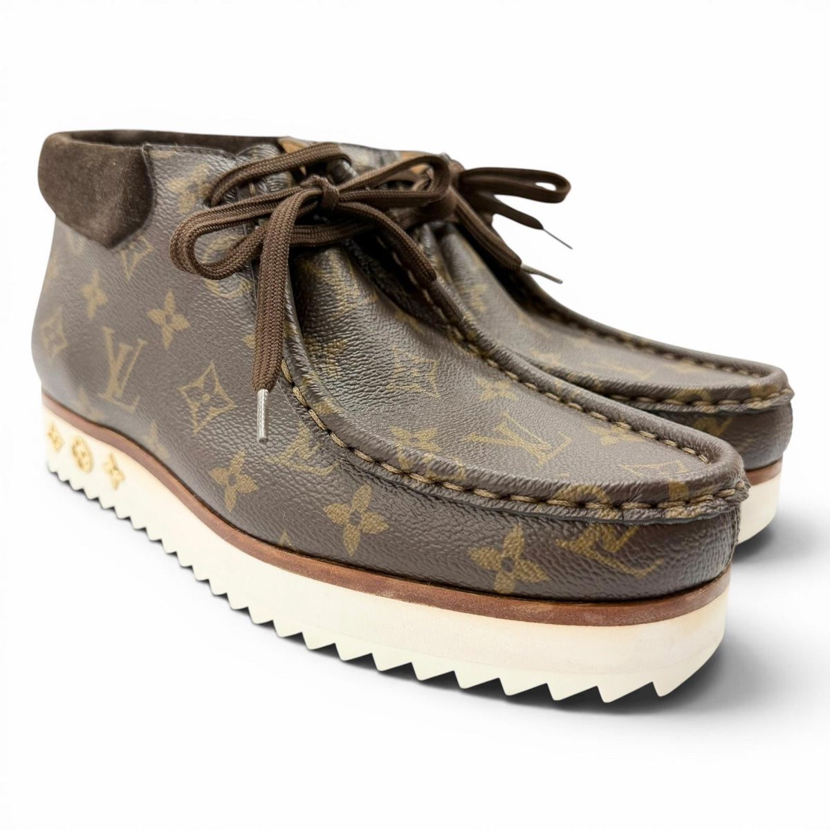 ルイヴィトン LV モッズライン NIGO ニゴー アンクルブーツ ブラウン 6 メンズ