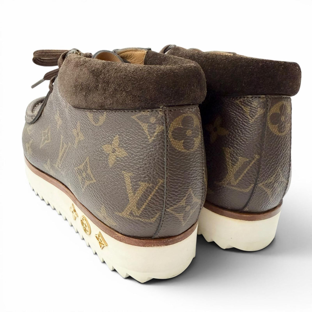 ルイヴィトン LV モッズライン NIGO ニゴー アンクルブーツ ブラウン 6 メンズ