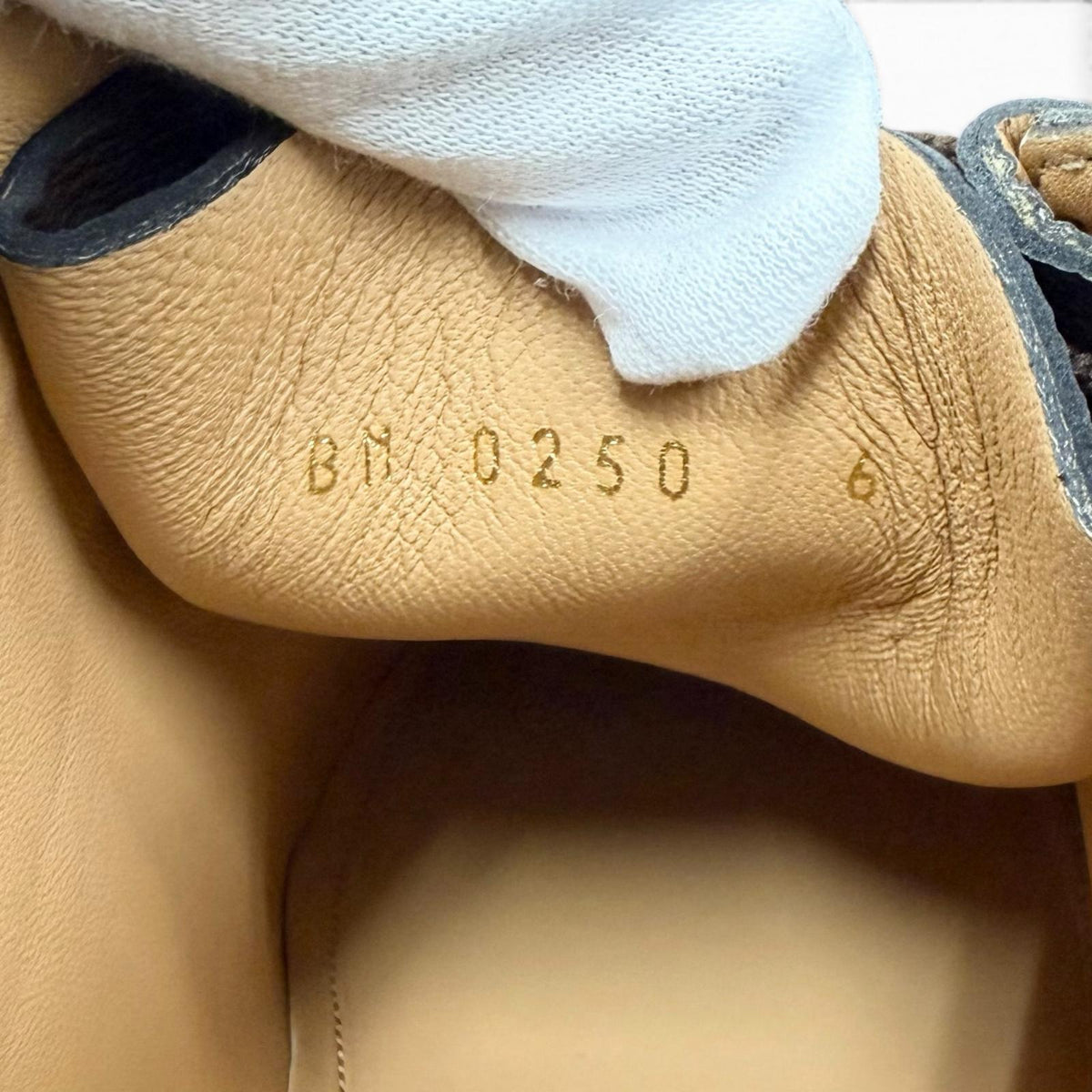 ルイヴィトン LV モッズライン NIGO ニゴー アンクルブーツ ブラウン 6 メンズ
