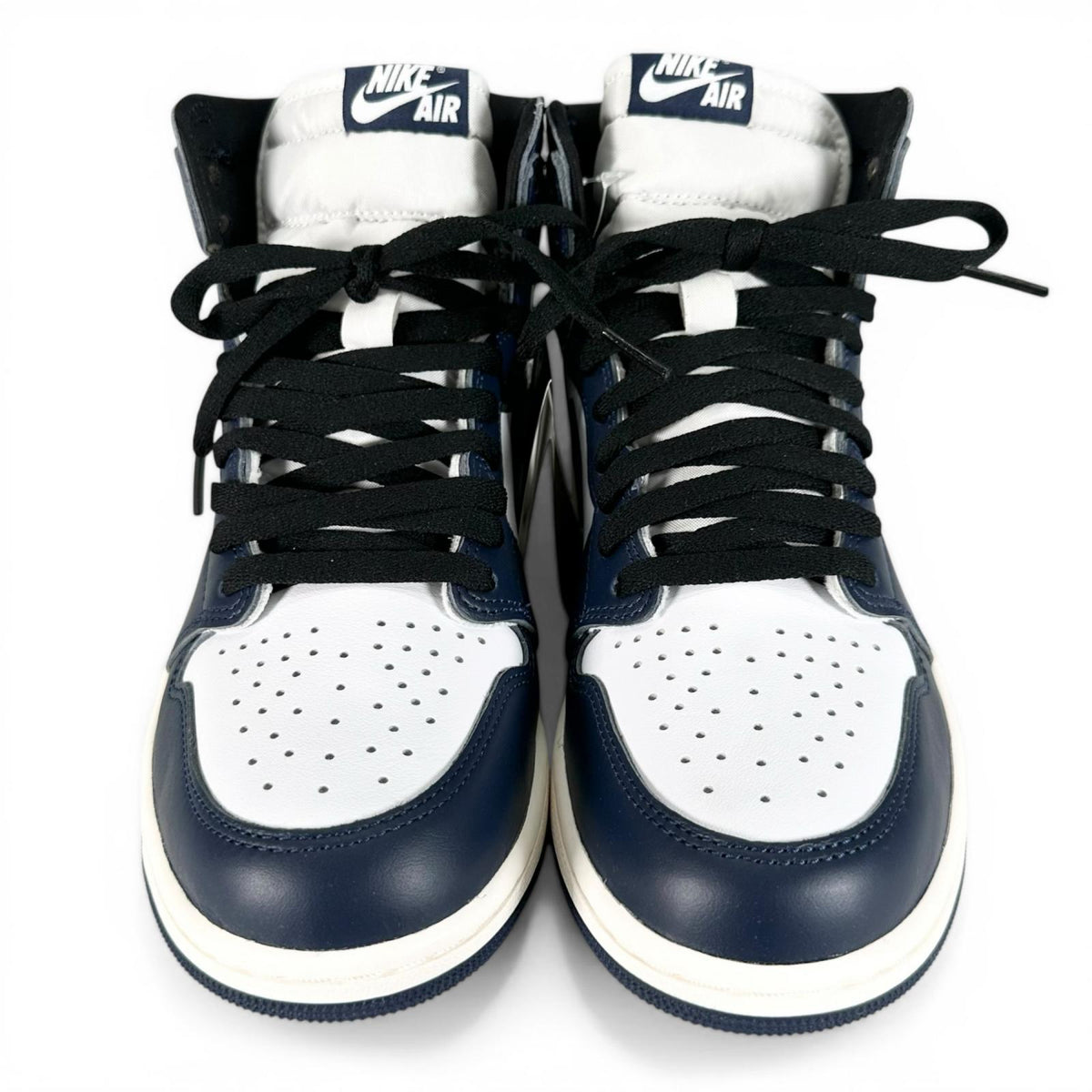 ナイキ Air Jordan 1 Retro High OG エアジョーダン ハイカットスニーカー ネイビー 28 メンズ