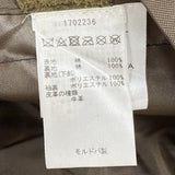 バブアー SPEY WAX JACKET レザー使い ロゴボタン付 オイルド ジャケット ダークグリーン UK8 レディース