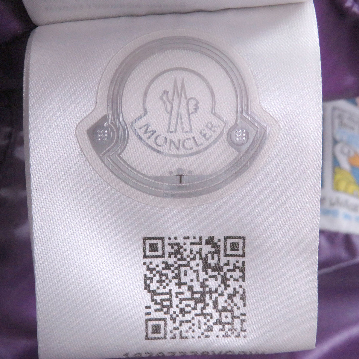 モンクレール TIBB GILET ロゴワッペン付き ダウンベスト パープル 3 メンズ