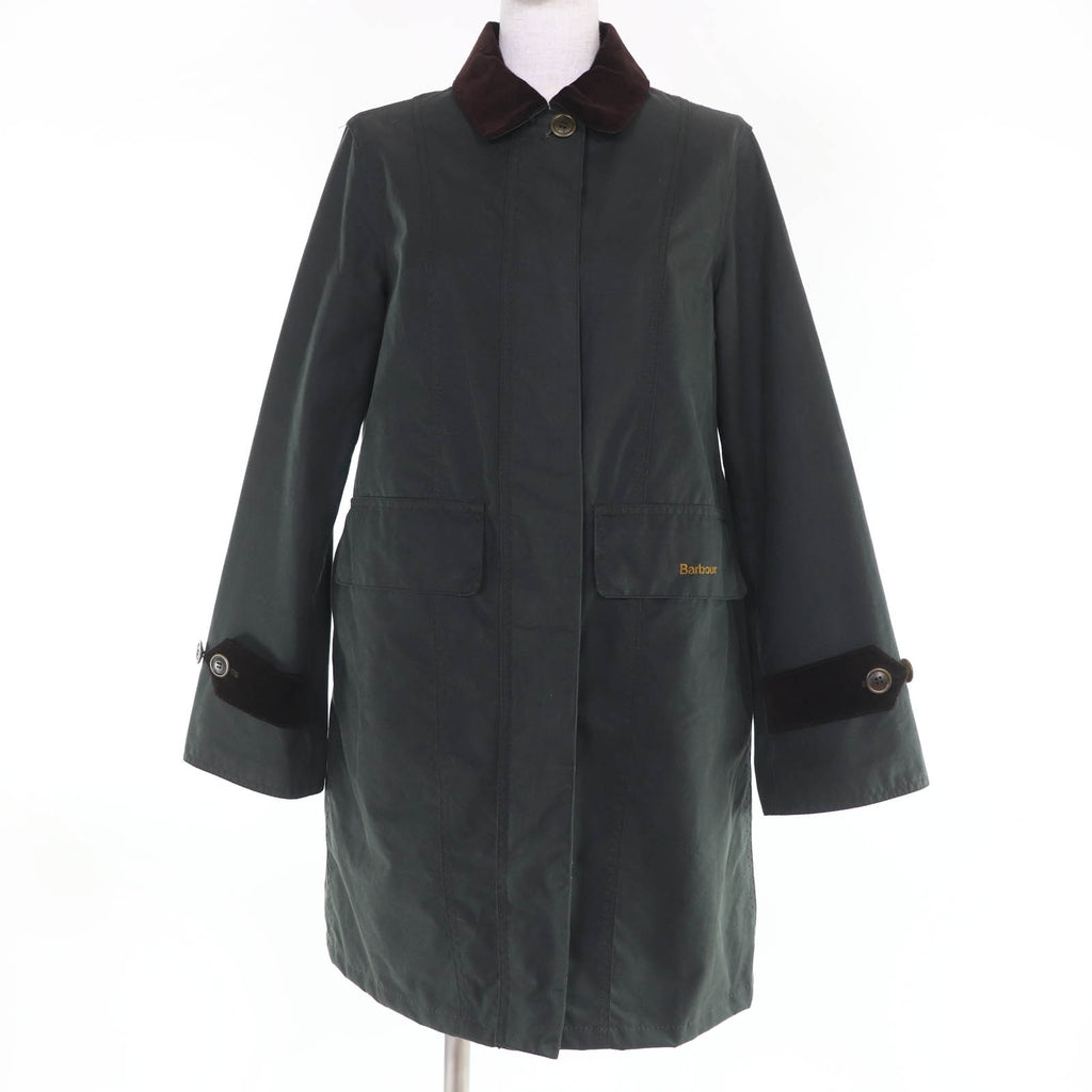 バブアー 125周年記念 HAYDON WAX JACKET ジャケット ダークグリーン 36 レディース
