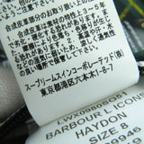 バブアー 125周年記念 HAYDON WAX JACKET ジャケット ダークグリーン 36 レディース