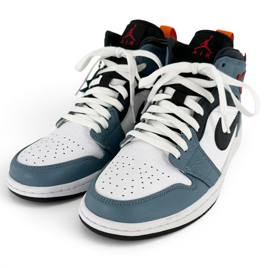 ナイキ AIR JORDAN MID SE フィアレス APLA FACETASM ハイカットスニーカー ホワイト 27.5 メンズ