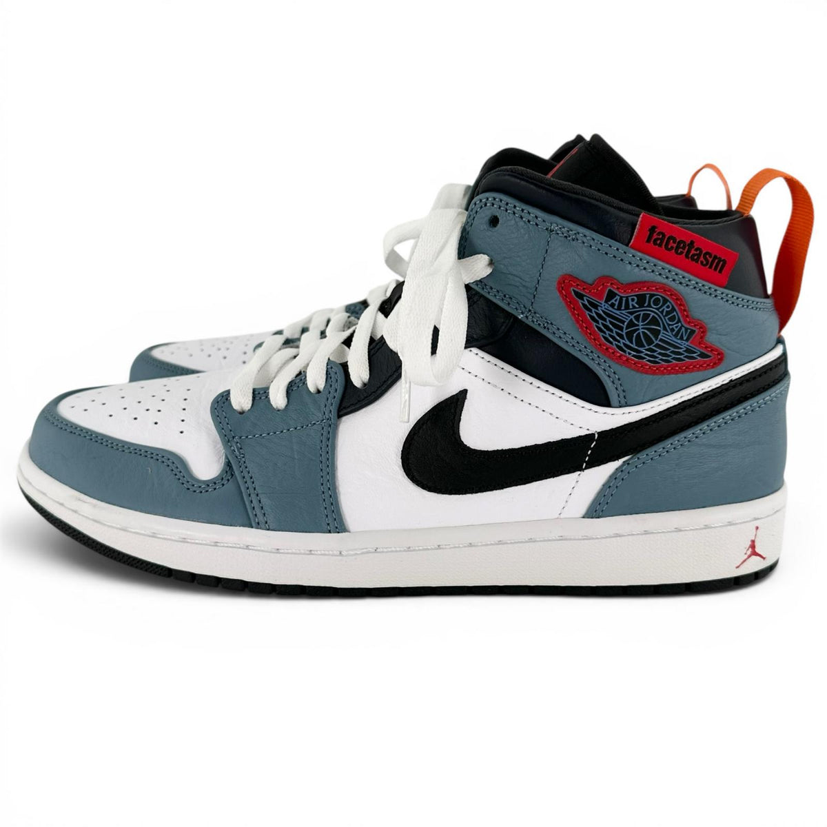 ナイキ AIR JORDAN MID SE フィアレス APLA FACETASM ハイカットスニーカー ホワイト 27.5 メンズ