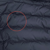 デュベティカ MORWEN リアルファー フード付き ダウンジャケット ダークネイビー 38 レディース