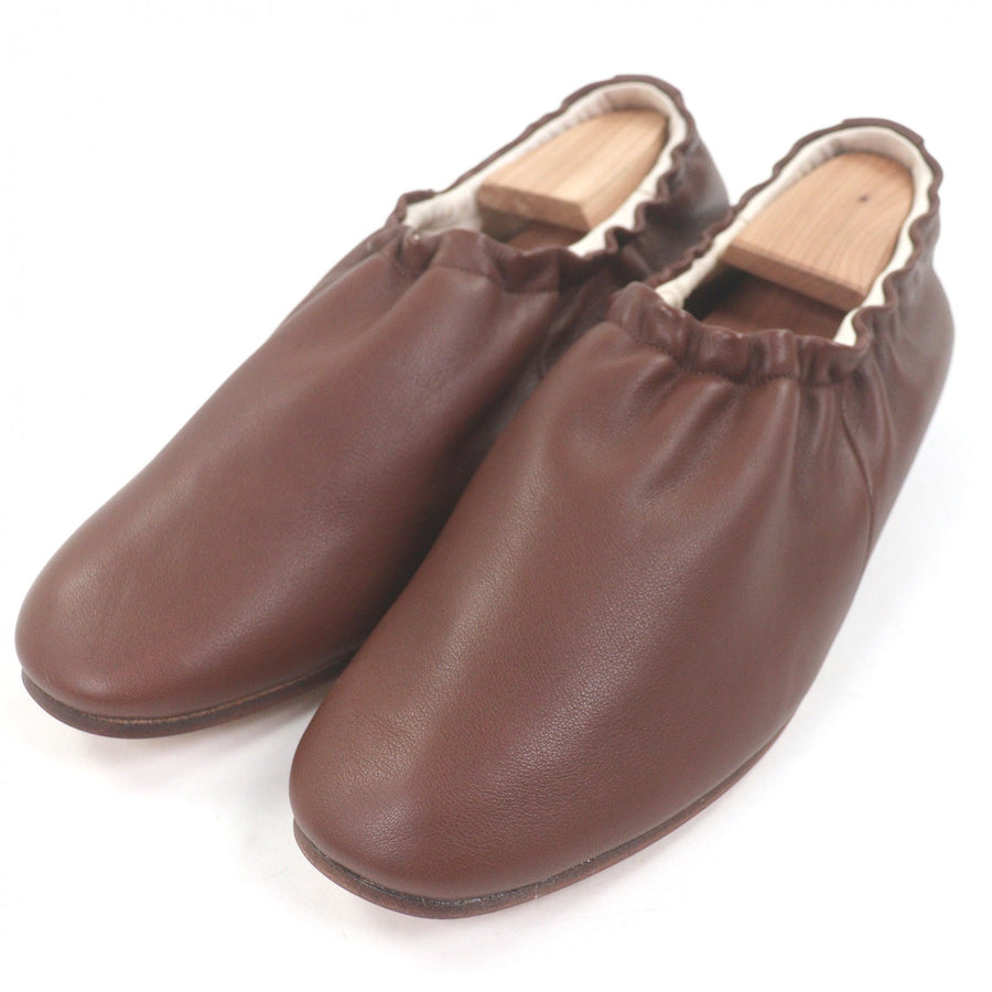 フット ザ コーチャー BALLET SHOES レザーシューズ ブラウン 7.5 メンズ
