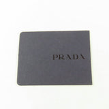 プラダ プリントシルクツイル スキニースカーフ リップ ドット柄 スカーフ ホワイト 850×60mm レディース