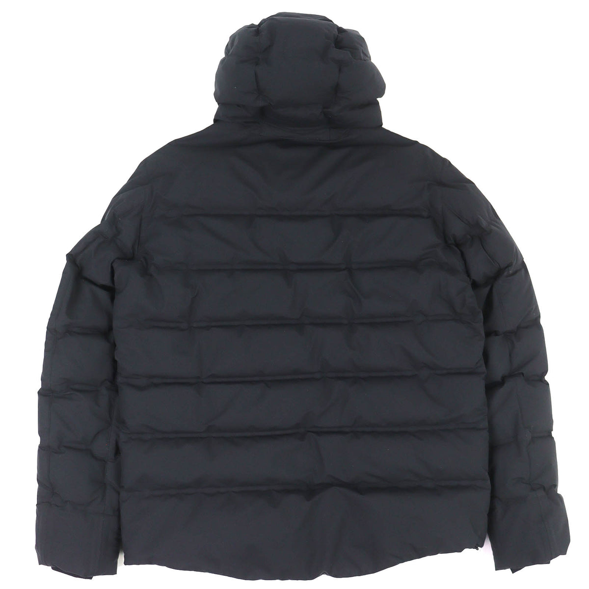 ヘルノ 3レイヤー シームレスダウンブルゾン GORE-TEX フーデッド ダウンジャケット ブラック 50 メンズ