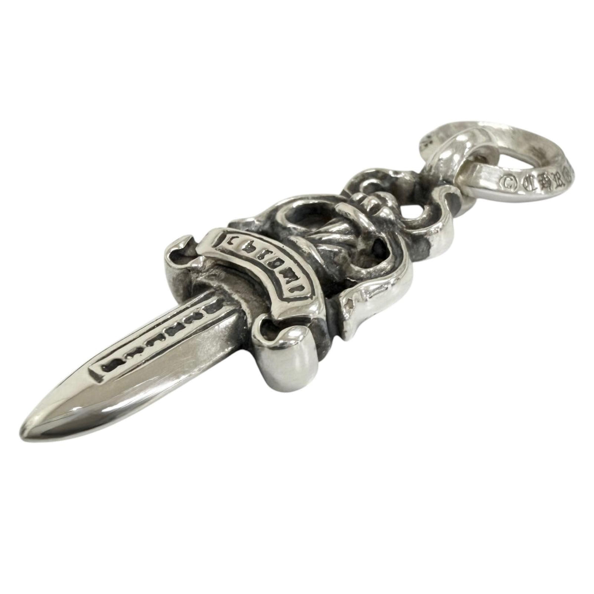 クロムハーツ 5 DAGGER ダガー ネックレスチャーム ペンダントトップ シルバー メンズ