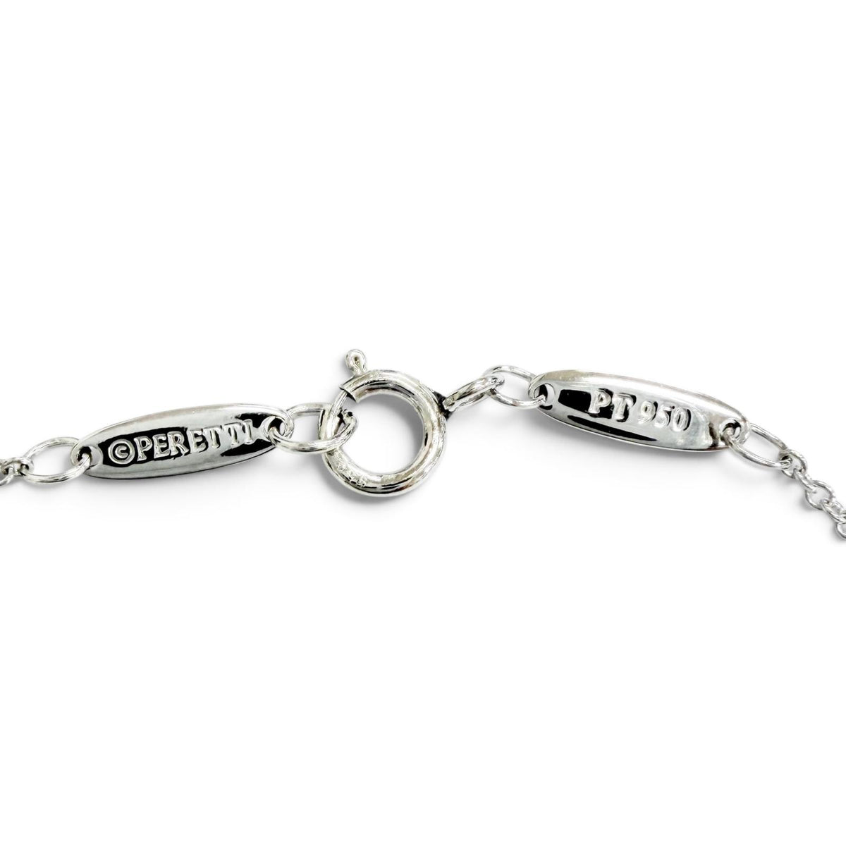 ティファニー バイザヤード 1Pダイヤモンド 約0.18ct ネックレス プラチナ レディース