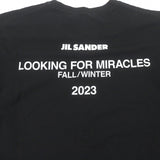 ジルサンダー ドッキングデザイン 半袖Ｔシャツ ブラック 46 メンズ