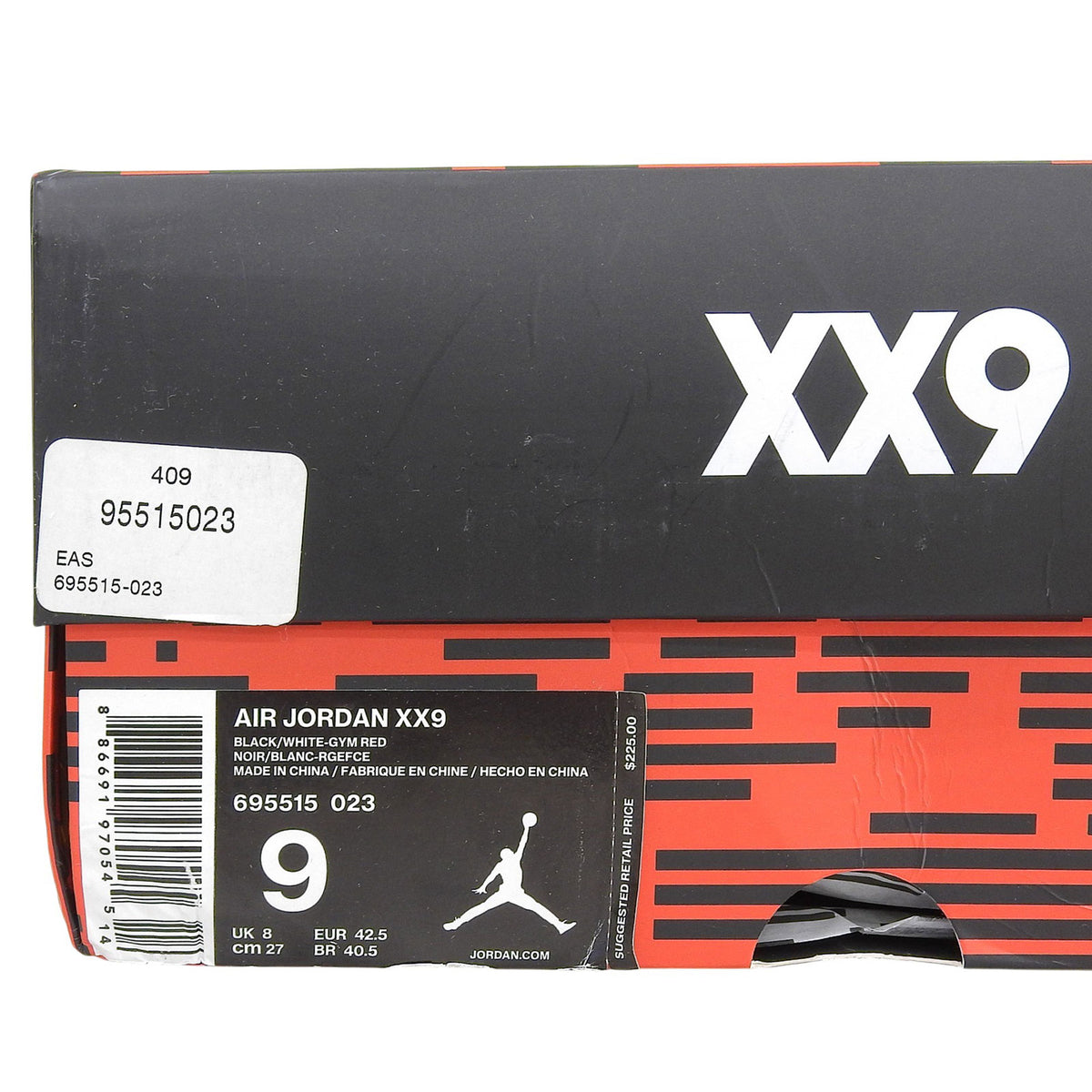 ナイキ AIR JORDAN XX9 エアジョーダン29 ウーブンアッパー フライトプレート スニーカー ブラック 27 メンズ