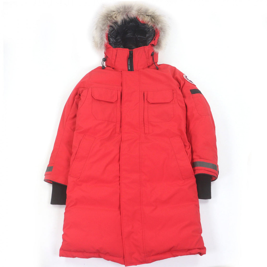 カナダグース WESTMOUNT PARKA FF ダウンコート レッド XS メンズ