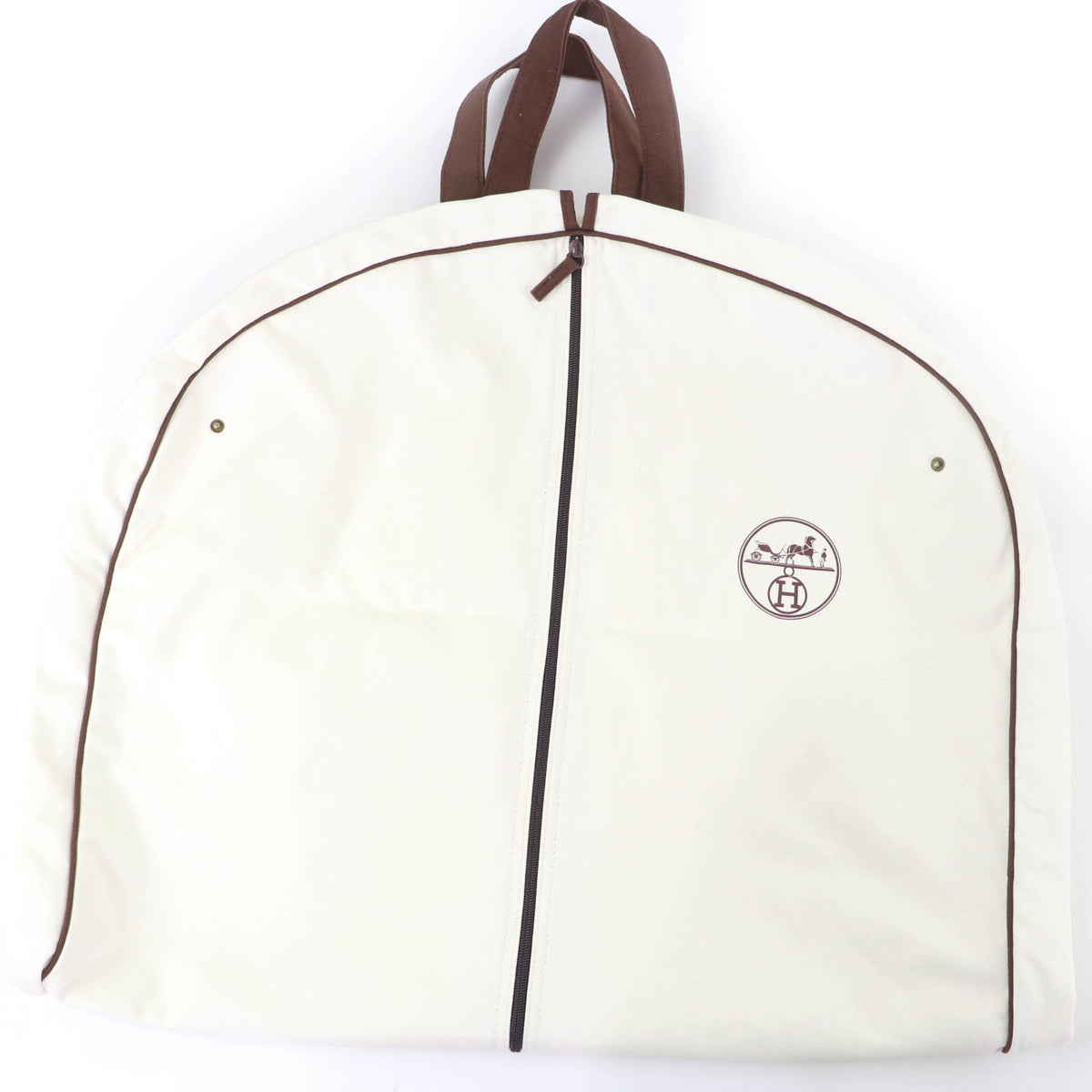 エルメス CLOU DE SELLE ロゴワッペン付 ZIP UP リブ切替 ダウンベスト ブラック 38 レディース