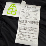 ザ・ノースフェイス Baltoro Light Jacket WINDSTOPPER GORE-TEX ロゴ刺繍 フーデッド ダブルジップアップ
 ダウンジャケット ブラック L メンズ