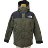 ザ・ノースフェイス Mountain Down Jacket GORE-TEX フーデッド ダウンジャケット カーキ M メンズ