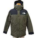 ザ・ノースフェイス Mountain Down Jacket GORE-TEX フーデッド ダウンジャケット カーキ M メンズ
