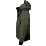 ザ・ノースフェイス Mountain Down Jacket GORE-TEX フーデッド ダウンジャケット カーキ M メンズ