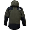 ザ・ノースフェイス Mountain Down Jacket GORE-TEX フーデッド ダウンジャケット カーキ M メンズ