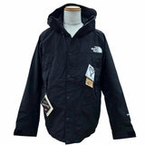 ザ・ノースフェイス Mountain Light Jacket GORE-TEX ゴアテックス ロゴ刺繍 フーデッド ダブルジップアップ マウンテンパーカー ブラック L メンズ 未使用品