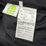 ザ・ノースフェイス WINDSTOPPER GORE-TEX ゴアテックス ロゴ刺繍 フーデッド ダブルジップアップ ダウンジャケット ブラック L メンズ 未使用品