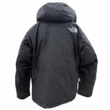ザ・ノースフェイス WINDSTOPPER GORE-TEX ゴアテックス ロゴ刺繍 フーデッド ダブルジップアップ ダウンジャケット ブラック L メンズ 未使用品
