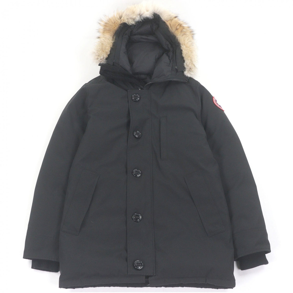 カナダグース Jasper Parka ジャスパー ダウンジャケット ブラック S メンズ