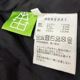 ザ・ノースフェイス Nuptse Hoodie ロゴ刺繍 フーデッド ジップアップ ダウンジャケット ブラック L メンズ