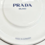 プラダ ポーセリン ティーカップ セット Vienna Red カップ ソーサー 食器 レッド レディース