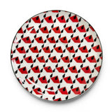 プラダ ポーセリン ティーカップ セット Vienna Red カップ ソーサー 食器 レッド レディース