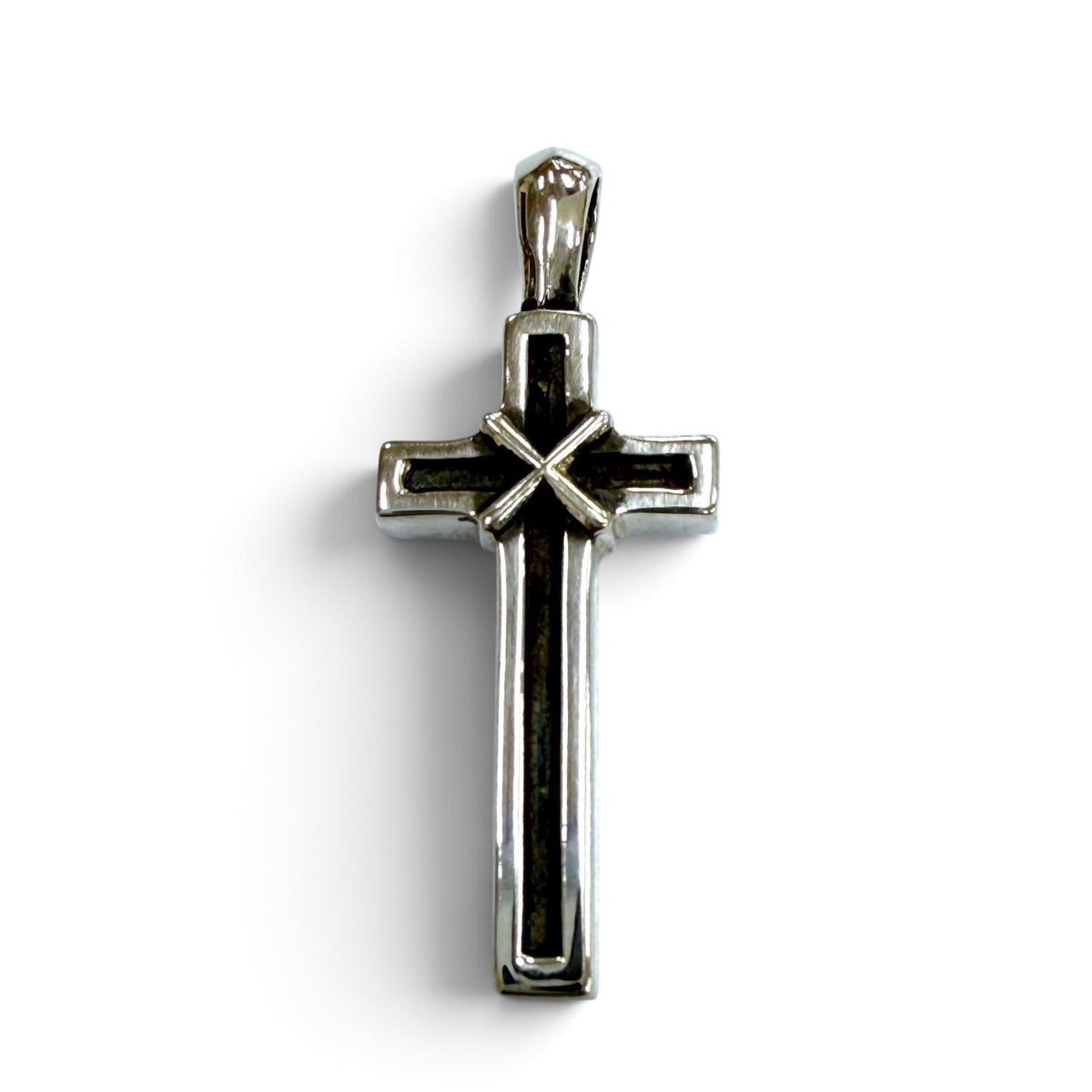 クロムハーツ MAPLE SOAP CROSS メイプルソープクロス ペンダントトップ シルバー メンズ