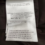 モンクレール GRILLON 滝沢眞規子着 レザー使い トグルボタン ラクーンファー付 ダウンジャケット ブラウン 54847 レディース
