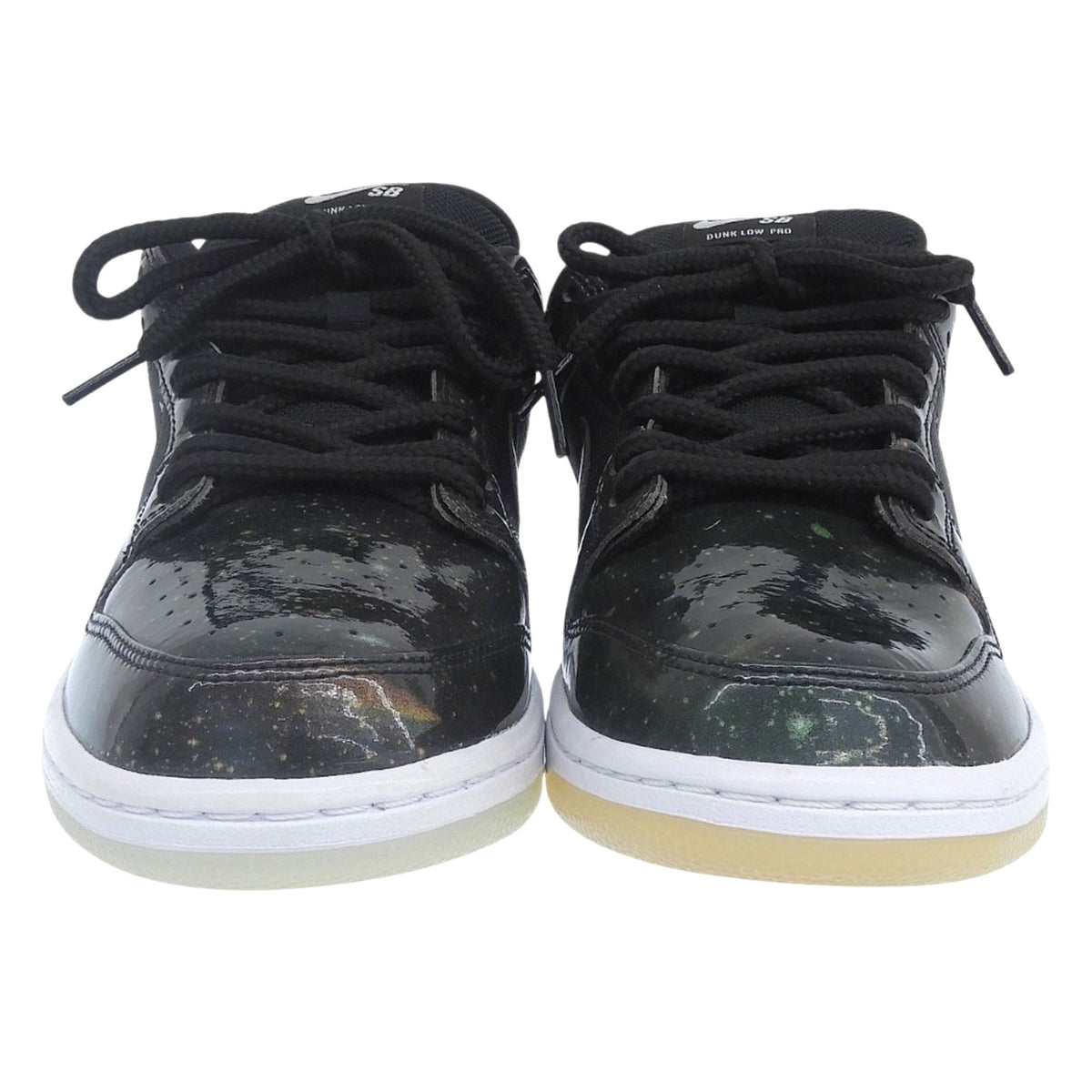 ナイキ SB DUNK LOW TRD QS ギャラクシー メッシュ レザー スニーカー ブラック系 27 メンズ