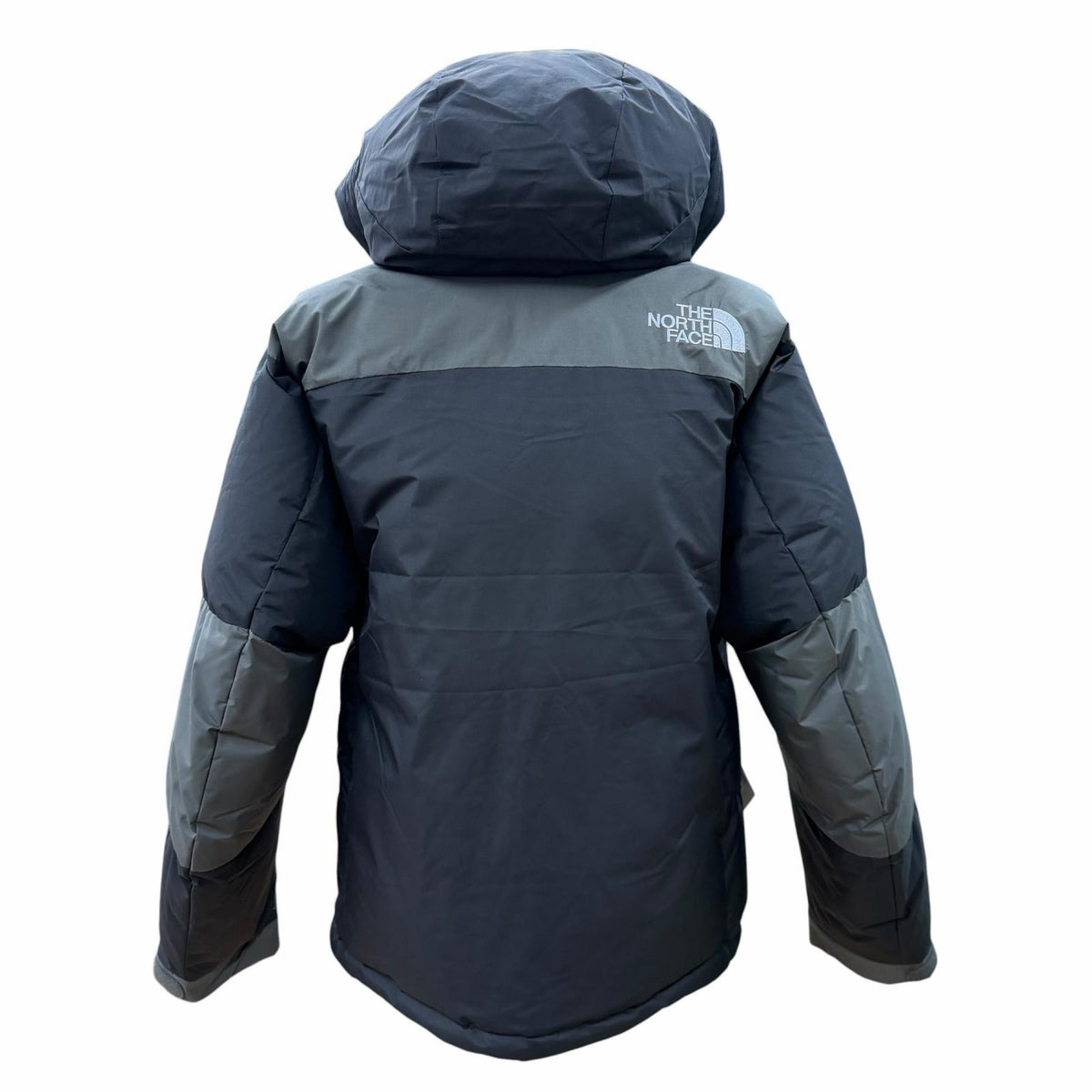 ザ・ノースフェイス Baltro Light Jacket WINDSTOPPER GORE-TEX ロゴ刺繍 フーデッド ダブルジップアップ ダウンジャケット ヒューズボックスグレー S メンズ