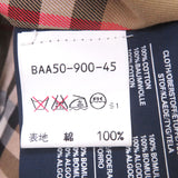 バーバリー 裏ノバチェック柄 ステンカラーコート 玉虫色 BAA50-900-45 メンズ