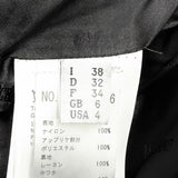 モスキーノ クチュール フード付 バックロゴ ZIP UP ダウンジャケット ブラック 38 レディース