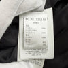 モスキーノ クチュール フード付 バックロゴ ZIP UP ダウンジャケット ブラック 38 レディース