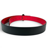 クリスチャンルブタン W SPIKY BELT ベルト ブラック 75/30 レディース