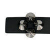 クリスチャンルブタン W SPIKY BELT ベルト ブラック 75/30 レディース