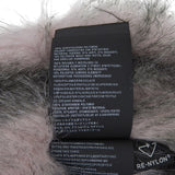 プラダ 三角ロゴプレート ファー付き Re-Nylon バケット ハット ブラック S レディース 未使用品