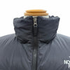 ザ・ノースフェイス Nuptse Jacket ロゴ刺繍 フード入り ポケッタブル仕様 ダブルジップアップ ダウンジャケット ブラック M メンズ